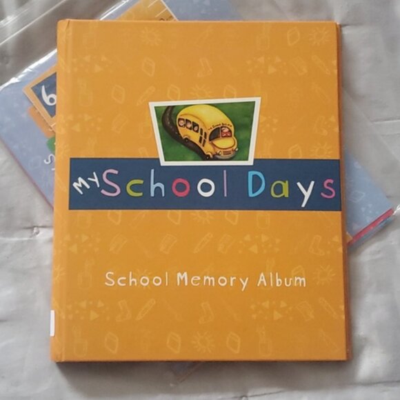 School Memory Album- Kindergarten to Grade 8 Memory Lane Album with extras - Picture 1 of 14
